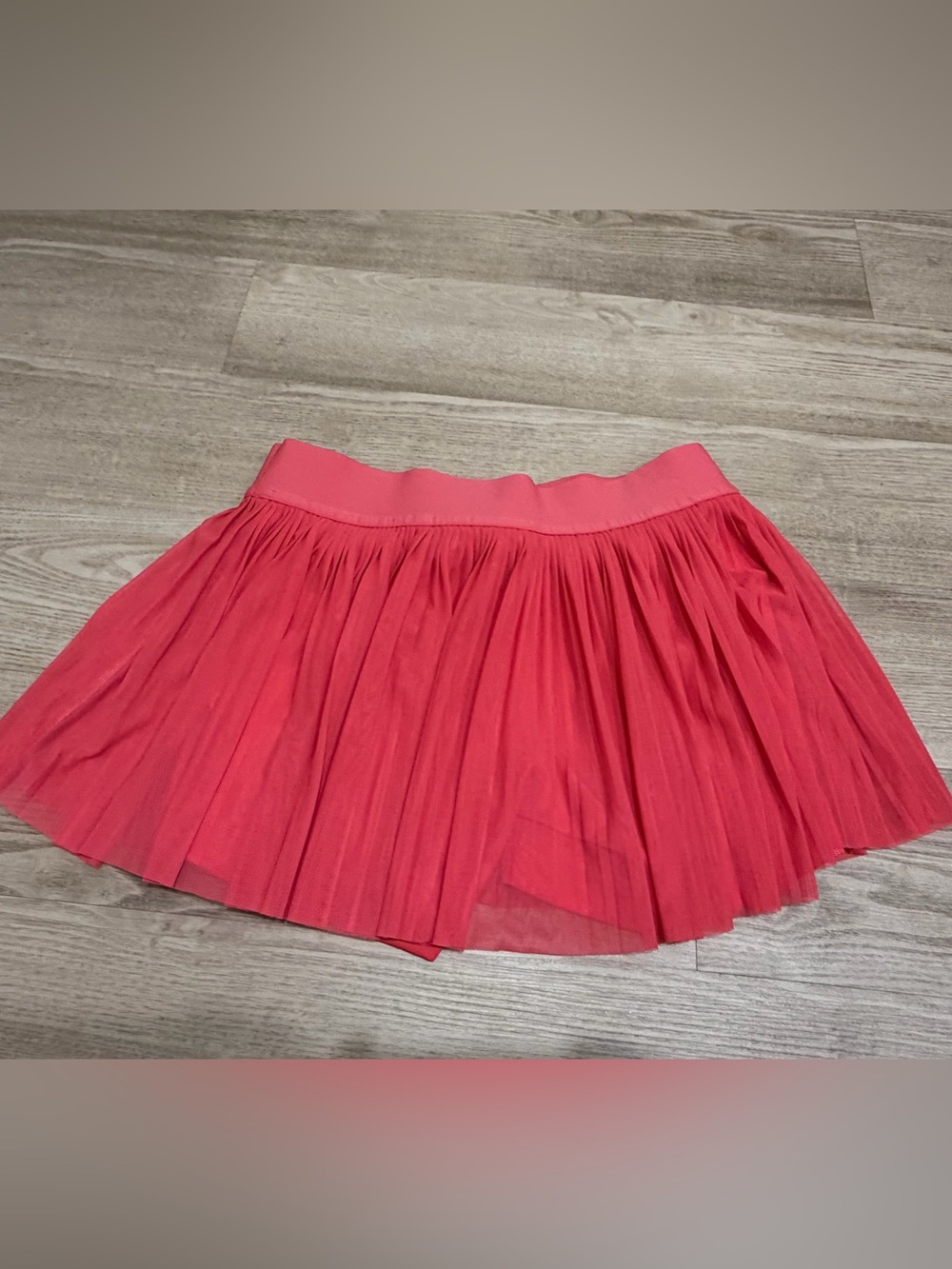 Lululemon Pink Pleated Tulle Mini Skort